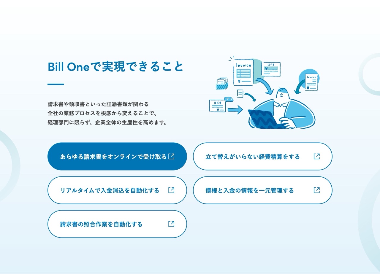 Bill Oneの価値訴求