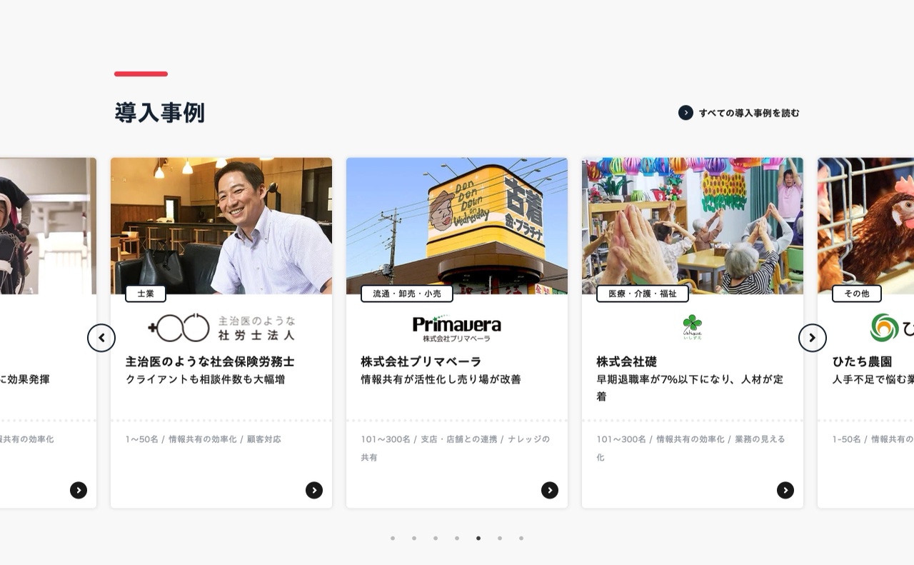 go.chatwork.comの導入事例